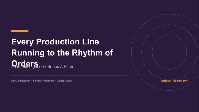 Pitch Plum — Investor Pitch Deck Template — cover page